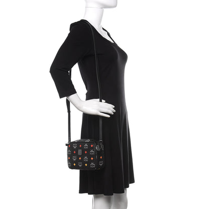 MCM Skyoptic Visetos Spectrum Diamond Camera Bag Black 2 of 9