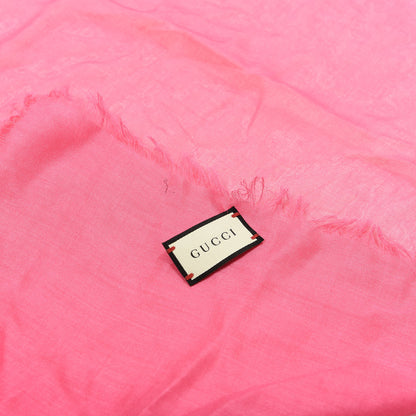 Gucci Modal Silk Gucci Two Shawl Fuxia 3 of 4