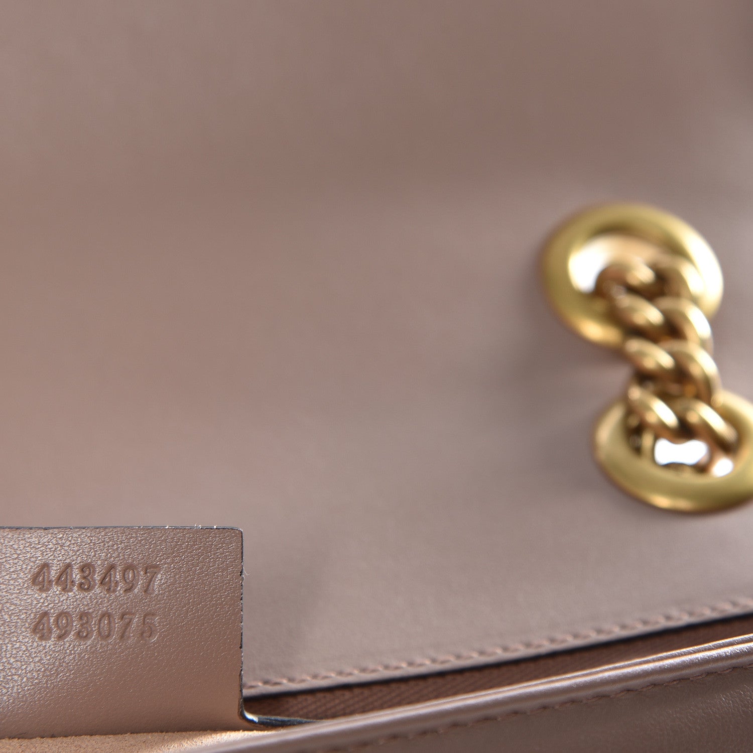 Gucci Calfskin Matelasse Small GG Marmont Shoulder Bag Porcelain Rose 8 of 9