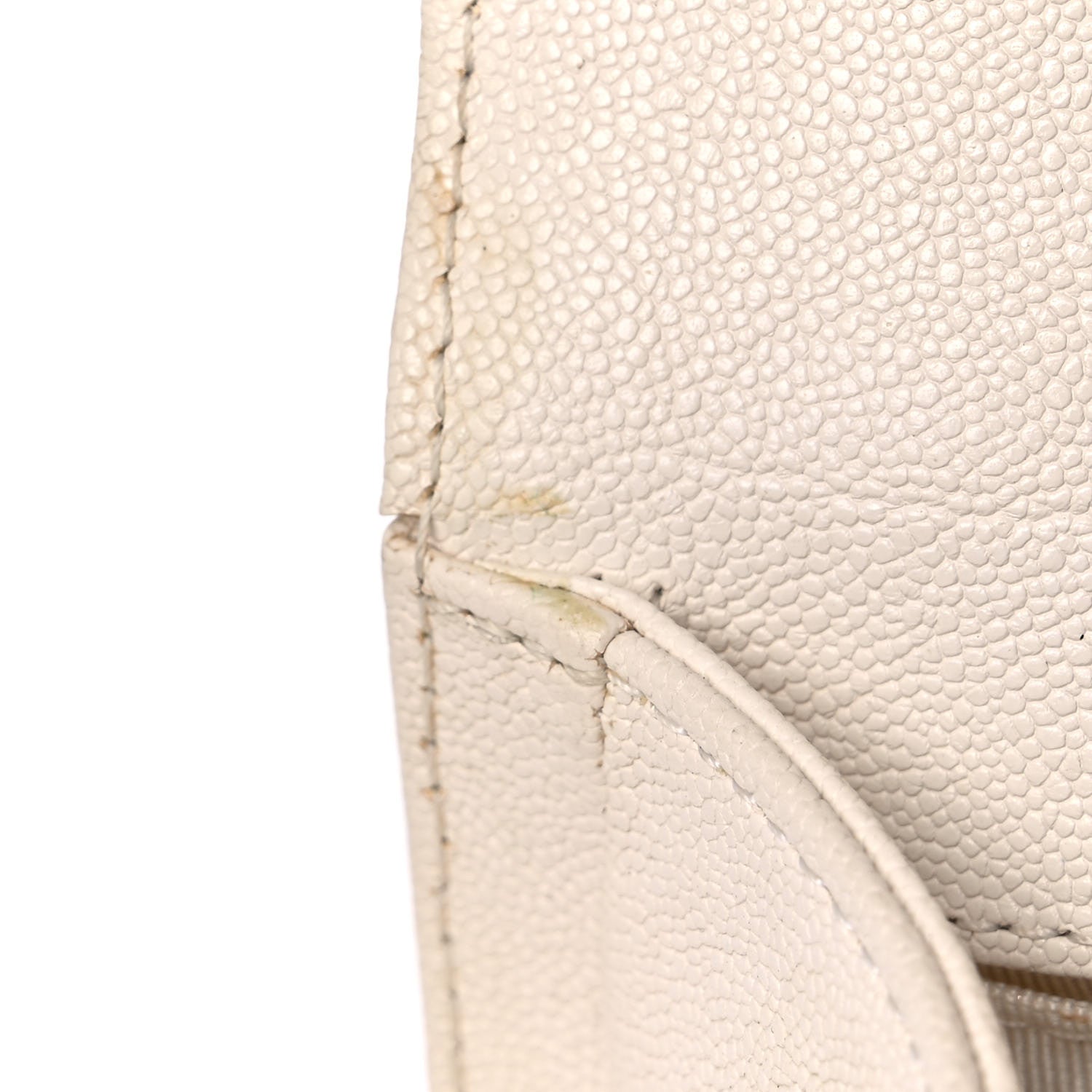 Chanel Caviar Quilted Medium Boy Flap White 18 of 27