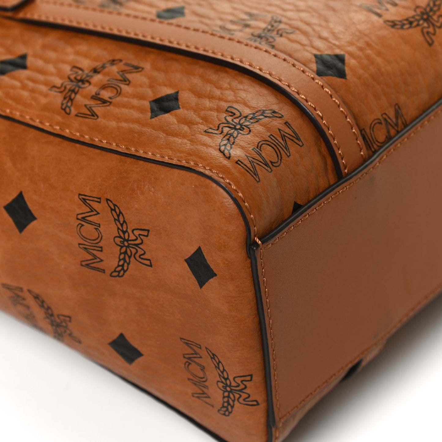 Visetos Mini Toni Shopper Tote Cognac