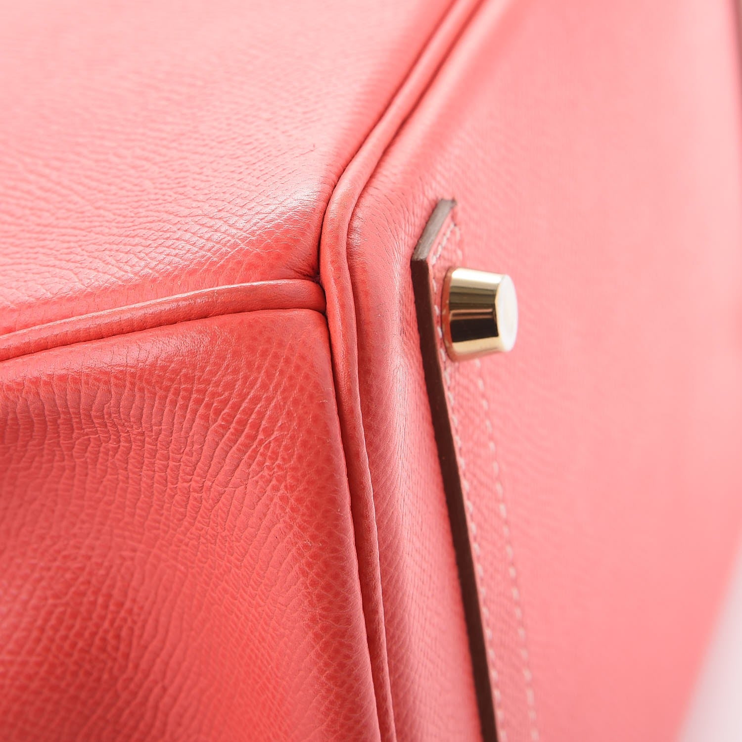 Hermes Epsom Candy Birkin 30 Rose Jaipur Gold 10 of 14