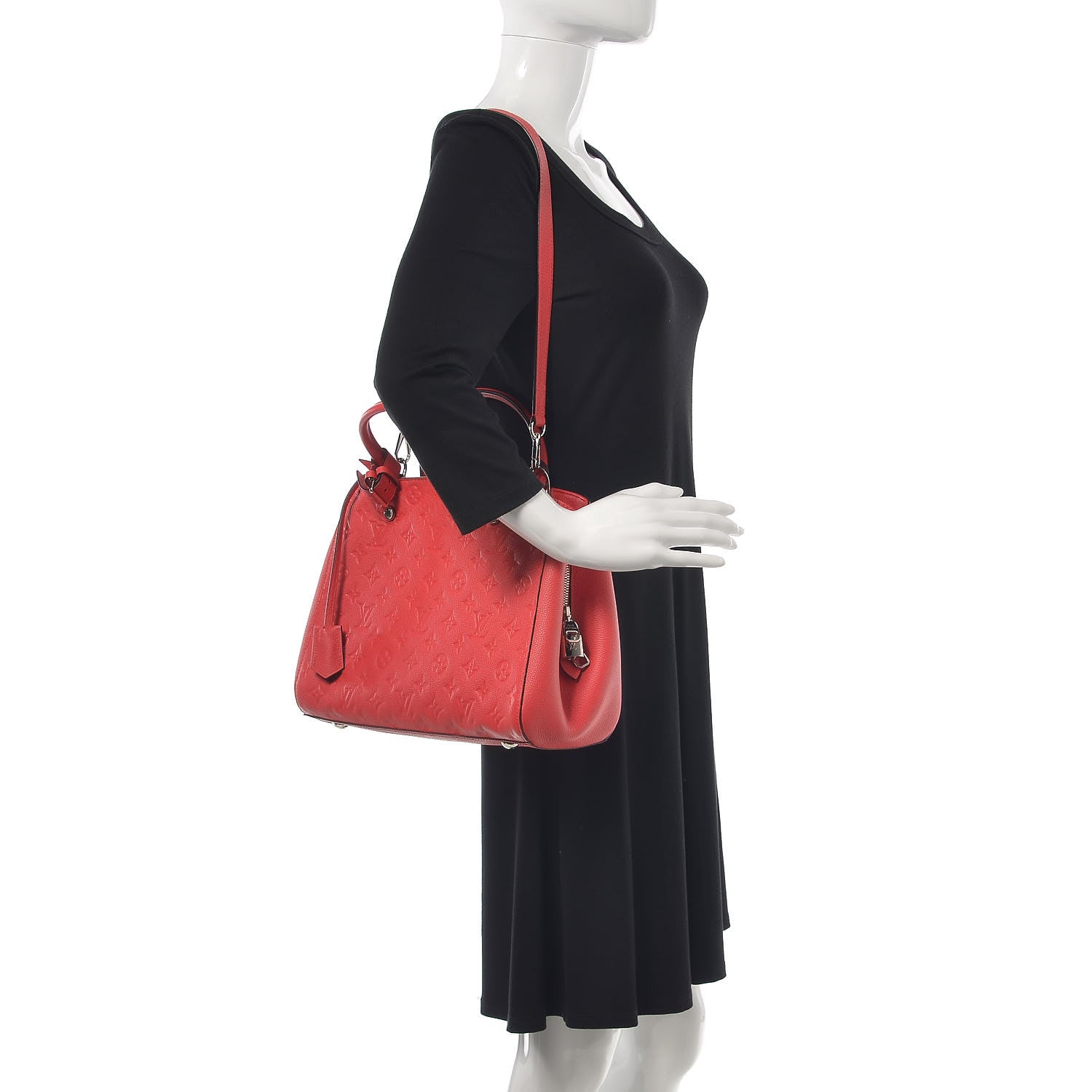 Louis Vuitton Empreinte Montaigne MM Poppy 3 of 8