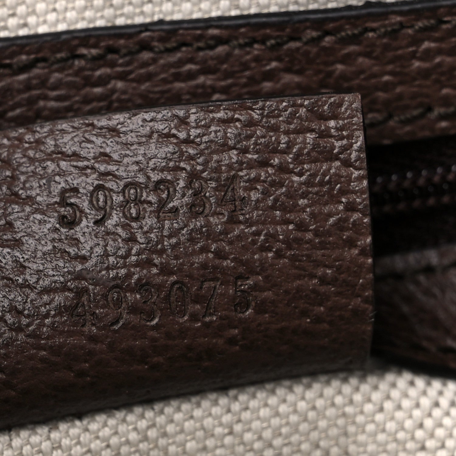 Gucci GG Supreme Monogram Web Ophidia GG Toiletry Case Beige New Acero 7 of 9