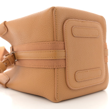 Loro Piana Grained Calfskin Micro Bale Bag Spiced Curry 8 of 10