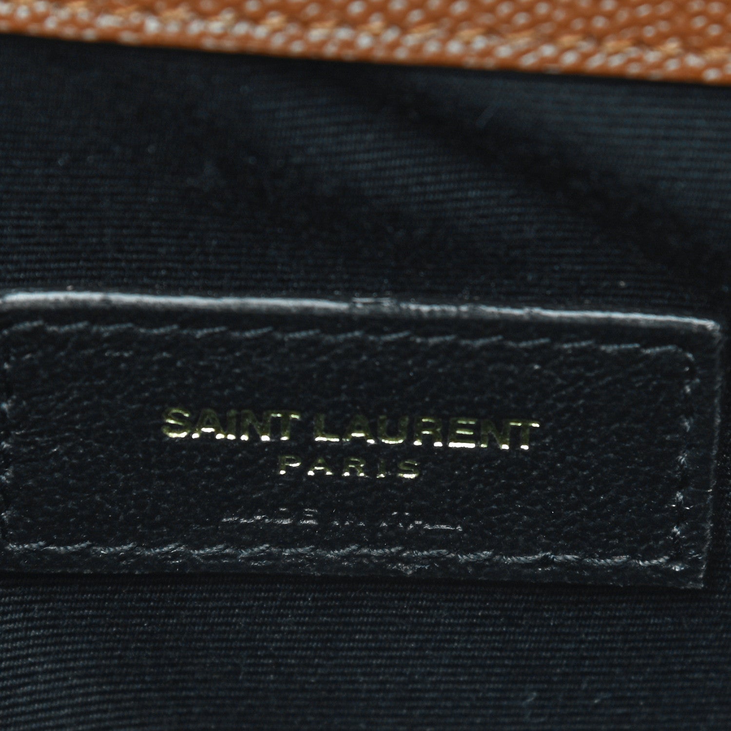 Saint Laurent Grain De Poudre Uptown Pouch Brick 6 of 6