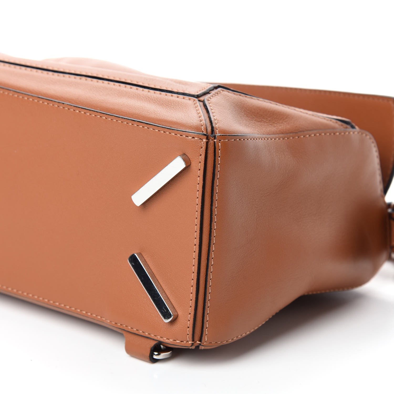 Loewe Calfskin Small Puzzle Bag Tan 7 of 10