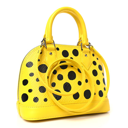 Louis Vuitton LV X YK Epi Alma BB Yellow Black 3 of 9