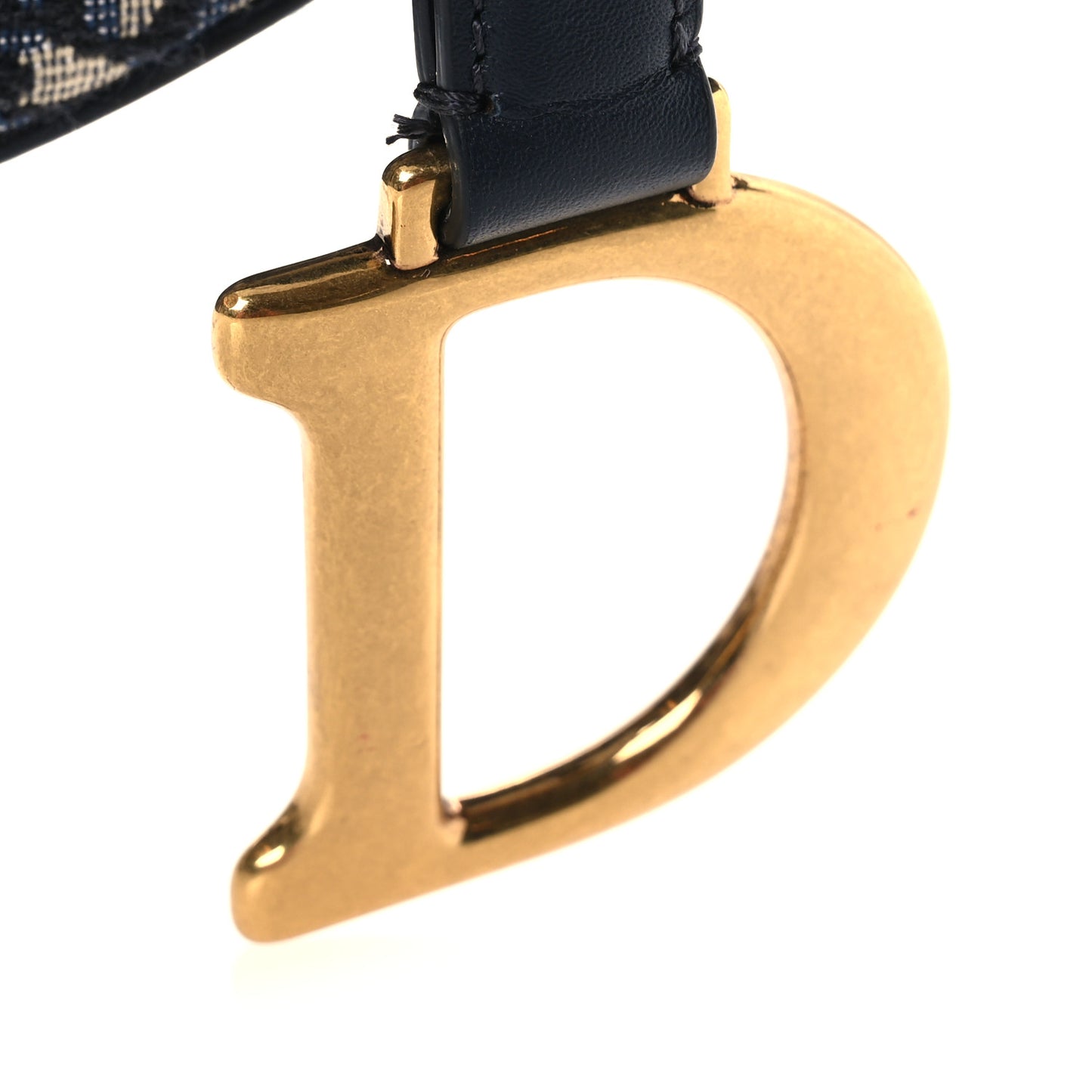 Oblique Saddle Bag Blue