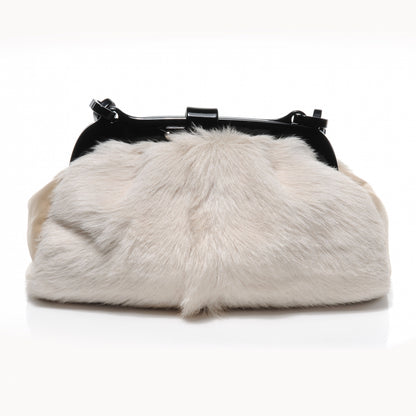 Chanel Lapin Fur N°5 Frame Bag 7 of 8