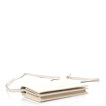 Gucci Dollar Calfskin Mini Swing Wallet Bag Mystic White 4 of 8