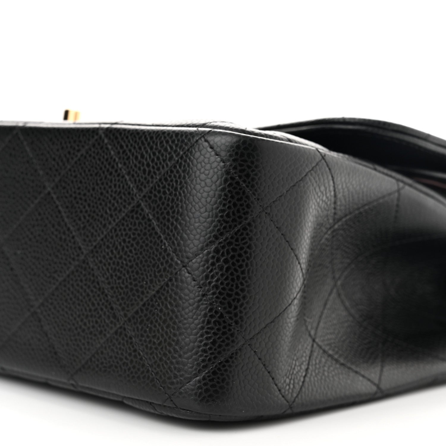 Chanel Caviar Quilted Jumbo Double Flap Black 10 of 11