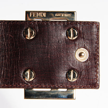 Fendi Zucchino Continental Wallet Brown 9 of 11