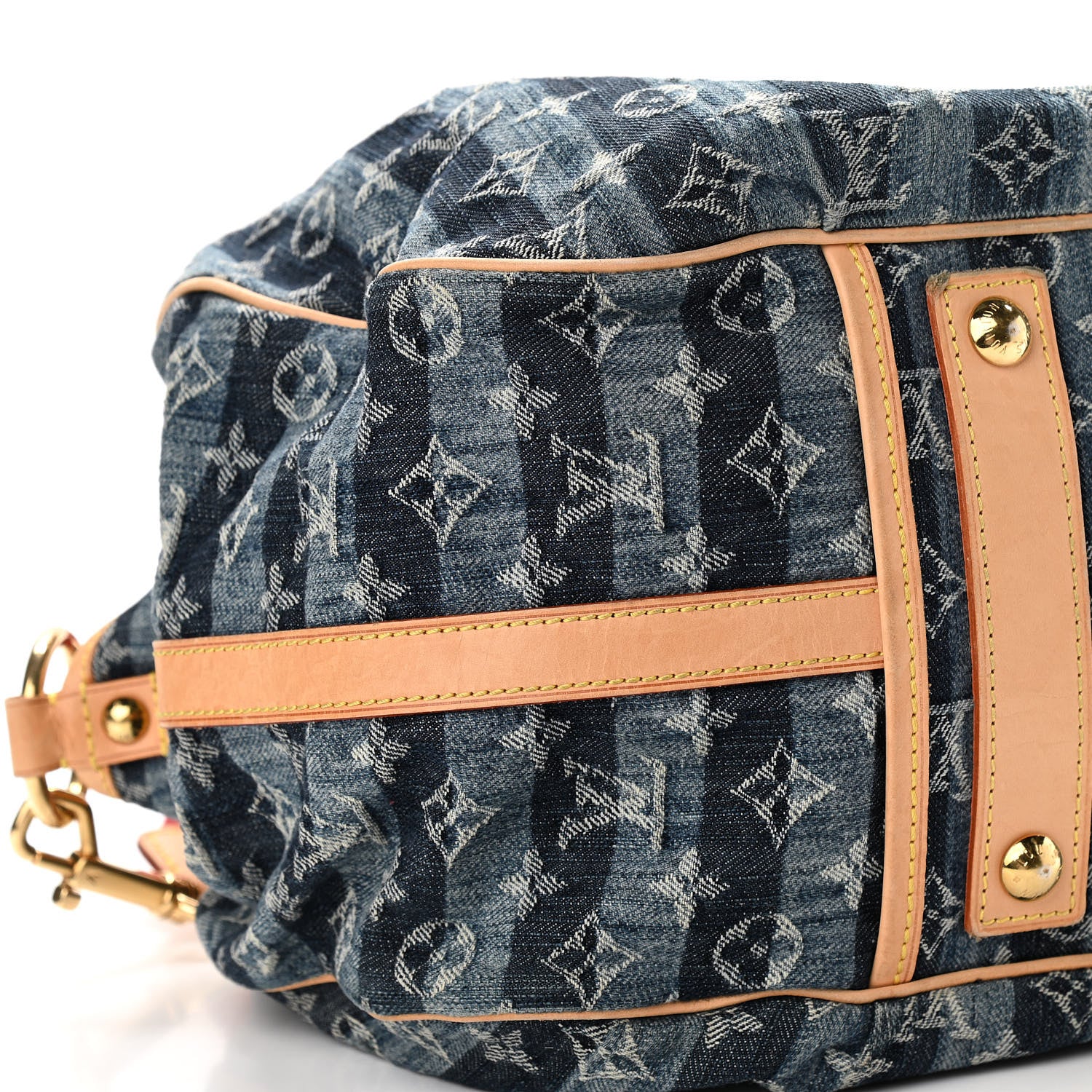 Louis Vuitton Denim Raye Cabas GM 10 of 12