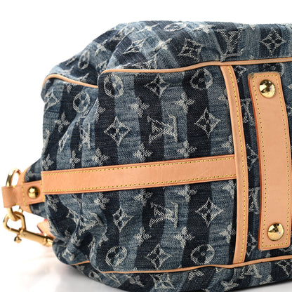 Louis Vuitton Denim Raye Cabas GM 10 of 12