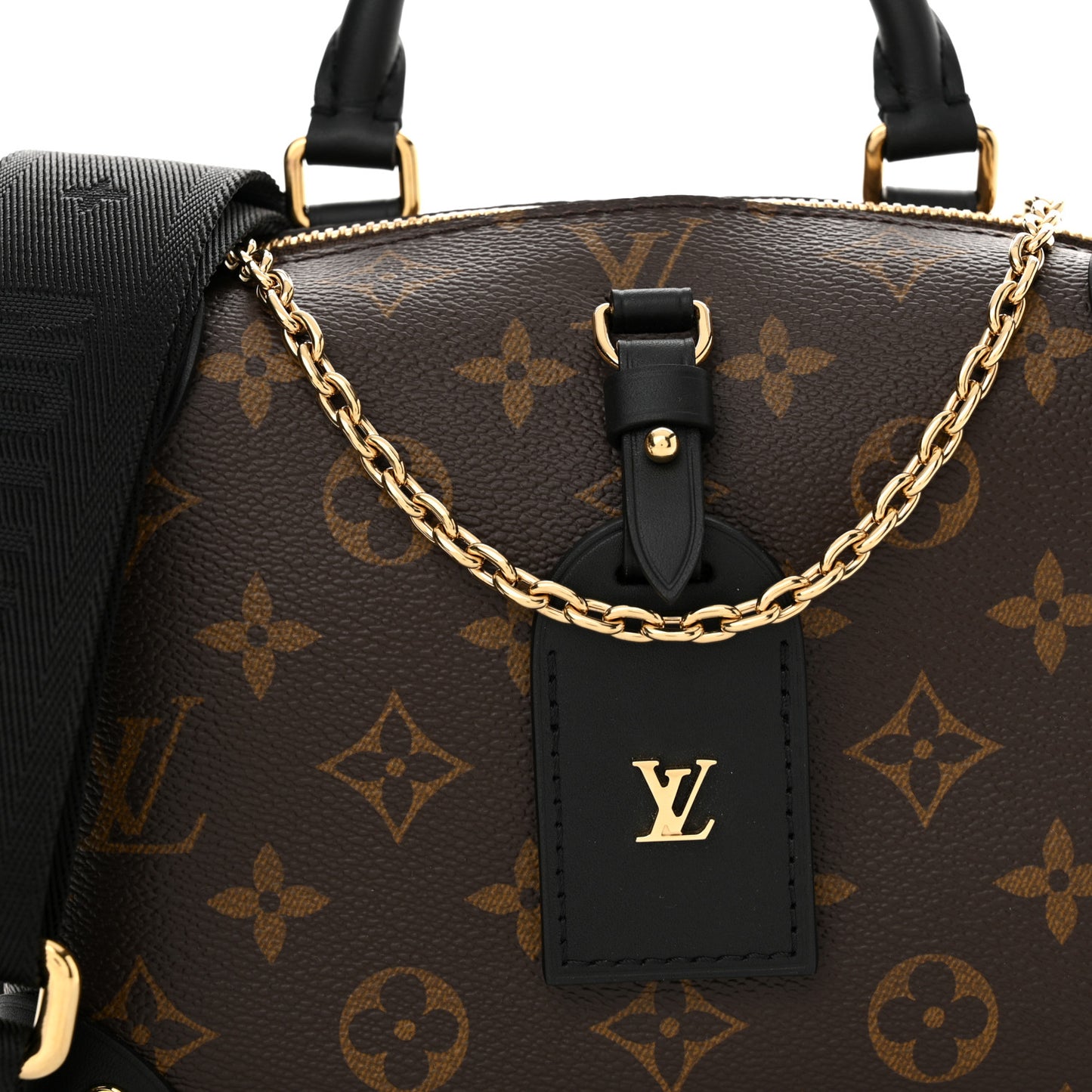 Monogram Petite Malle Souple Black