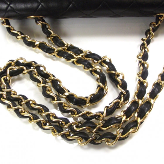 Chanel Lambskin Jumbo Flap Black 8 of 11