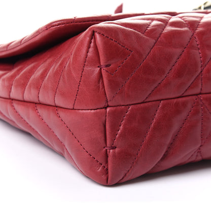 Lanvin Lambskin Quilted Medium Happy Shoulder Bag Red 9 of 10