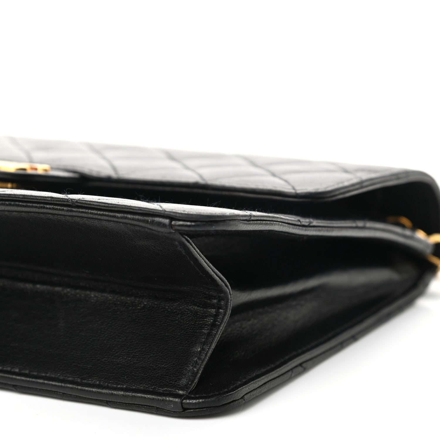 Chanel Lambskin Quilted Small Single Flap Black 10 of 10