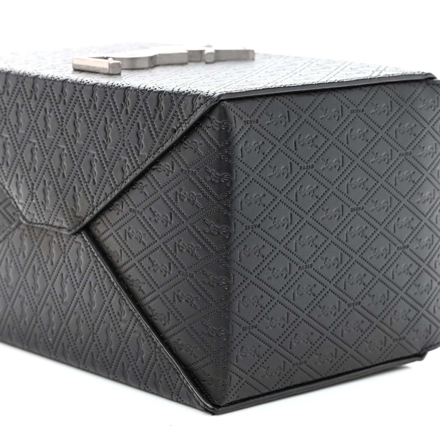 Calfskin Monogram Take Away Box Black