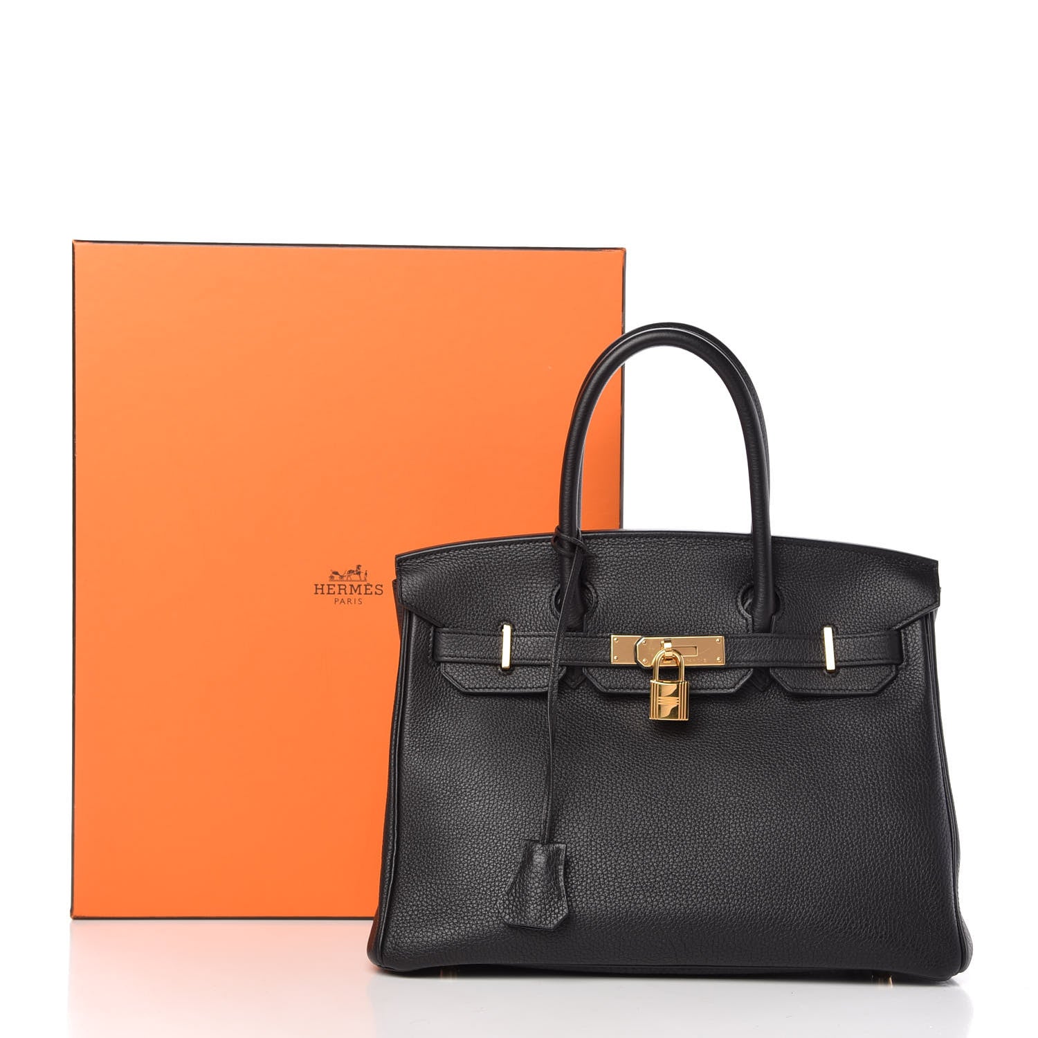 Hermes Togo Birkin 30 Black 11 of 12