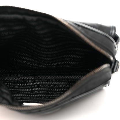 Prada Re-Nylon Saffiano Shoulder Bag Black 5 of 11