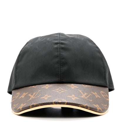 Louis Vuitton Polyester Silk Monogram LV Get Ready Cap L Black 2 of 8