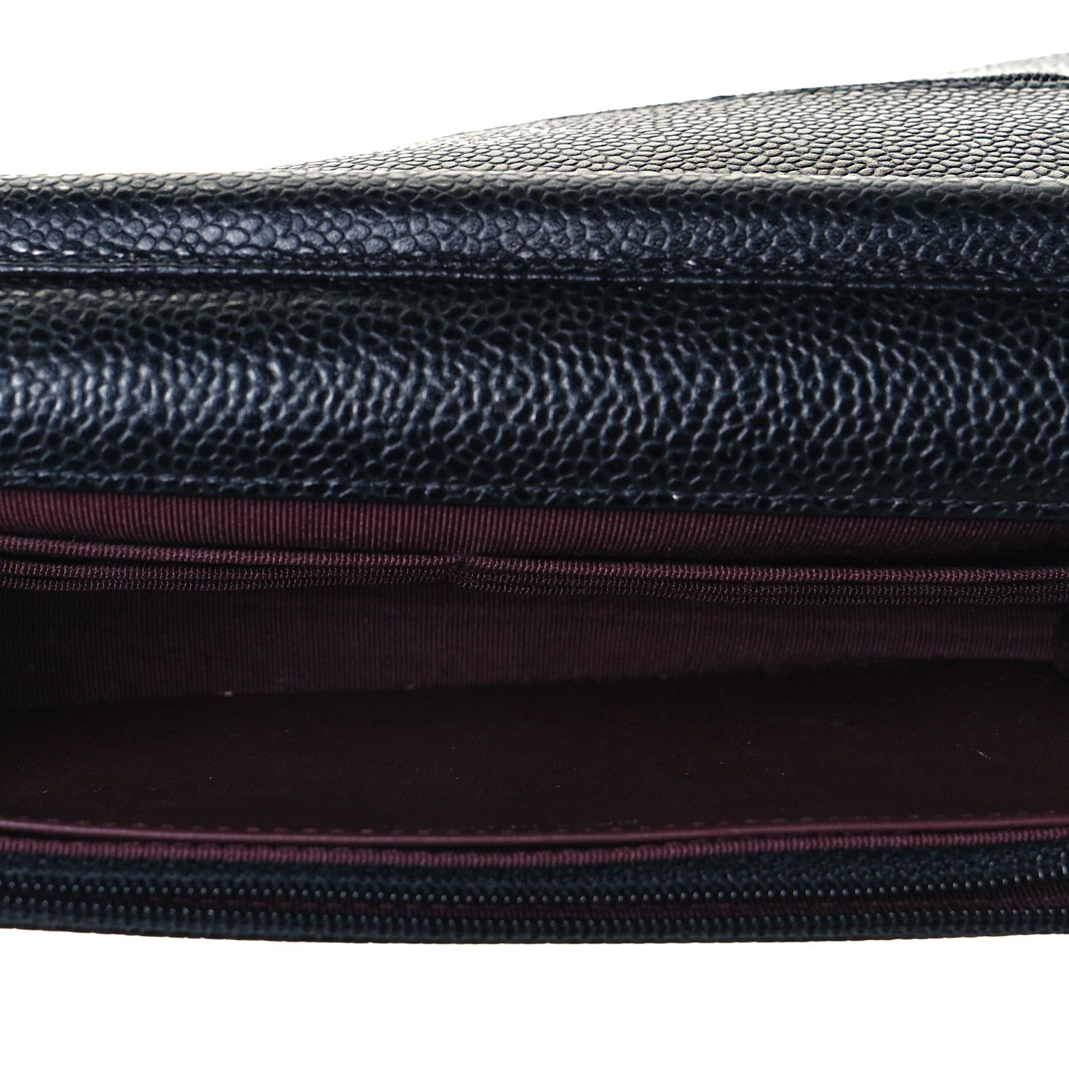 Chanel Caviar Quilted Wallet On Chain WOC Black 6 of 8