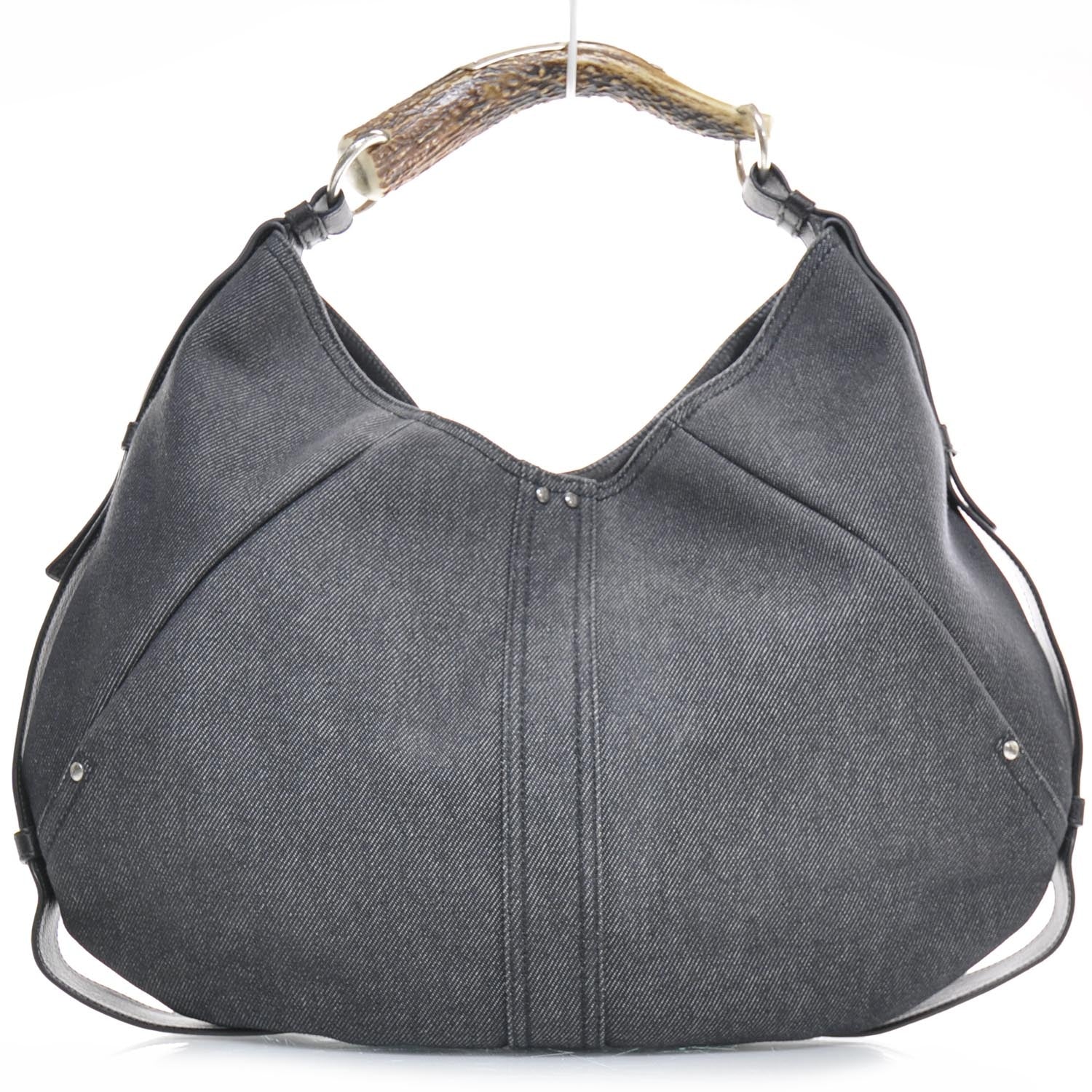 Saint Laurent Denim Mombasa Hobo 1 of 8