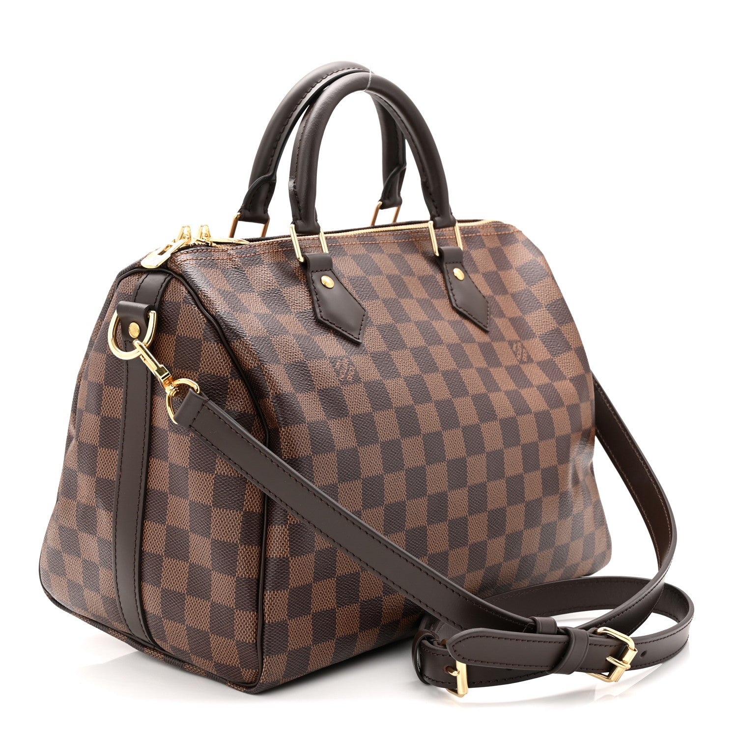 Louis Vuitton Damier Ebene Speedy Bandouliere 30 4 of 19