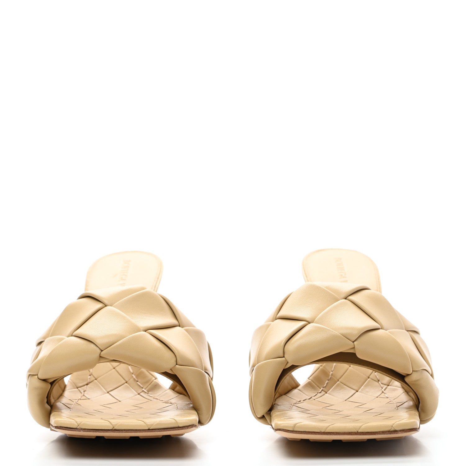 Bottega Veneta Nappa Maxi Intrecciato Lido Mule Sandals 39 Bandage 2 of 7