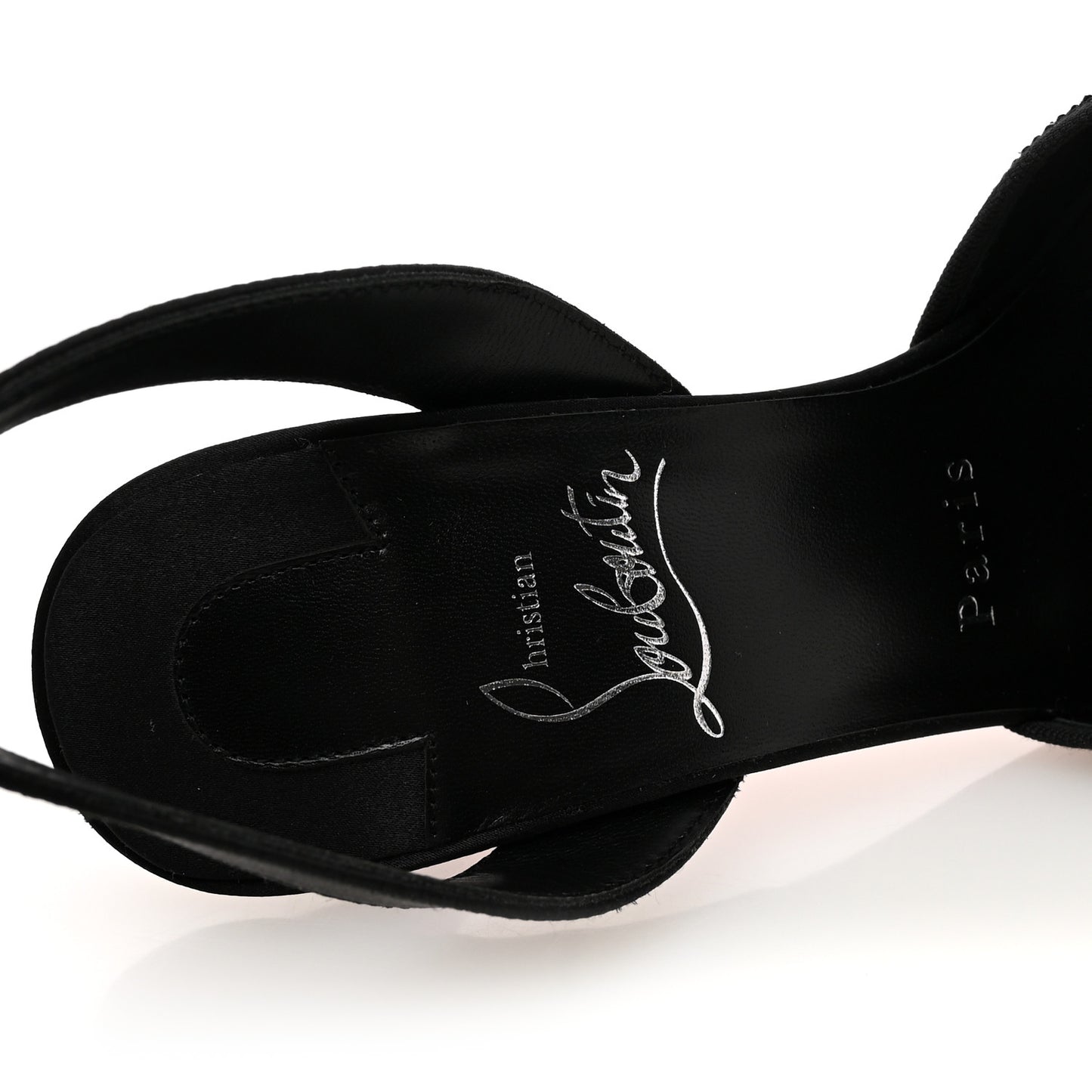 Crepe Satin Cassia Lace Up 100 Pumps 36 Black