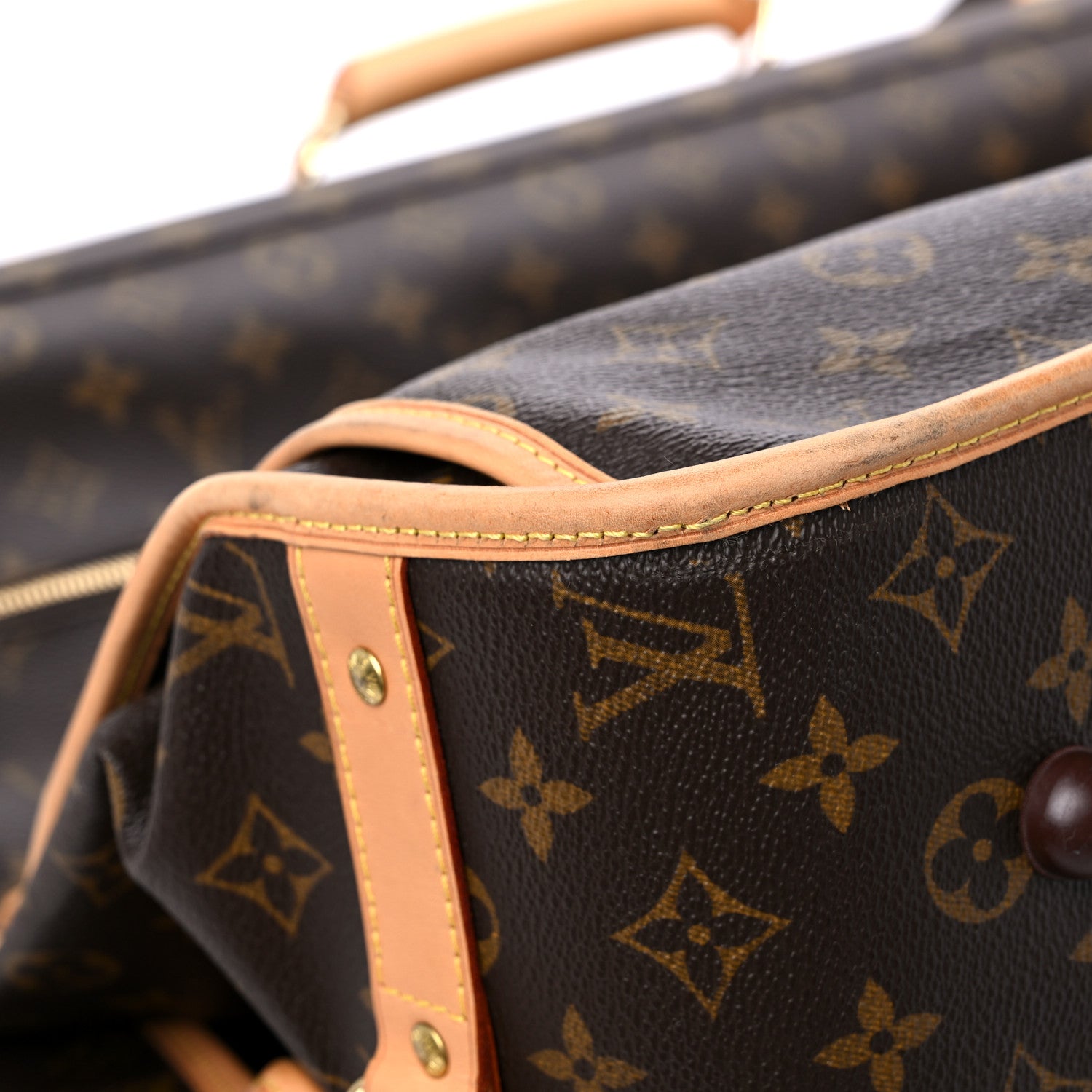 Louis Vuitton Monogram Garment Bag 5 Hangers 7 of 20