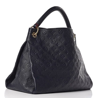 Louis Vuitton Empreinte Artsy MM Marine Rouge 3 of 9