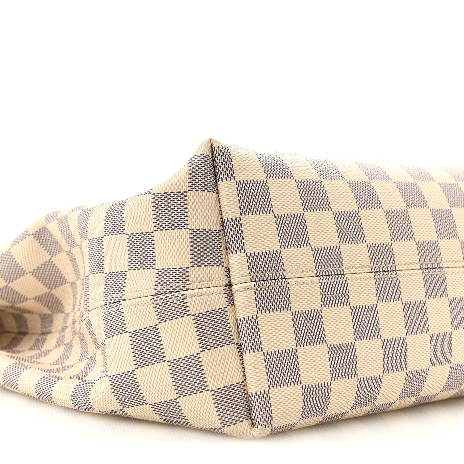 Louis Vuitton Damier Azur Graceful MM Rose Ballerine 9 of 14