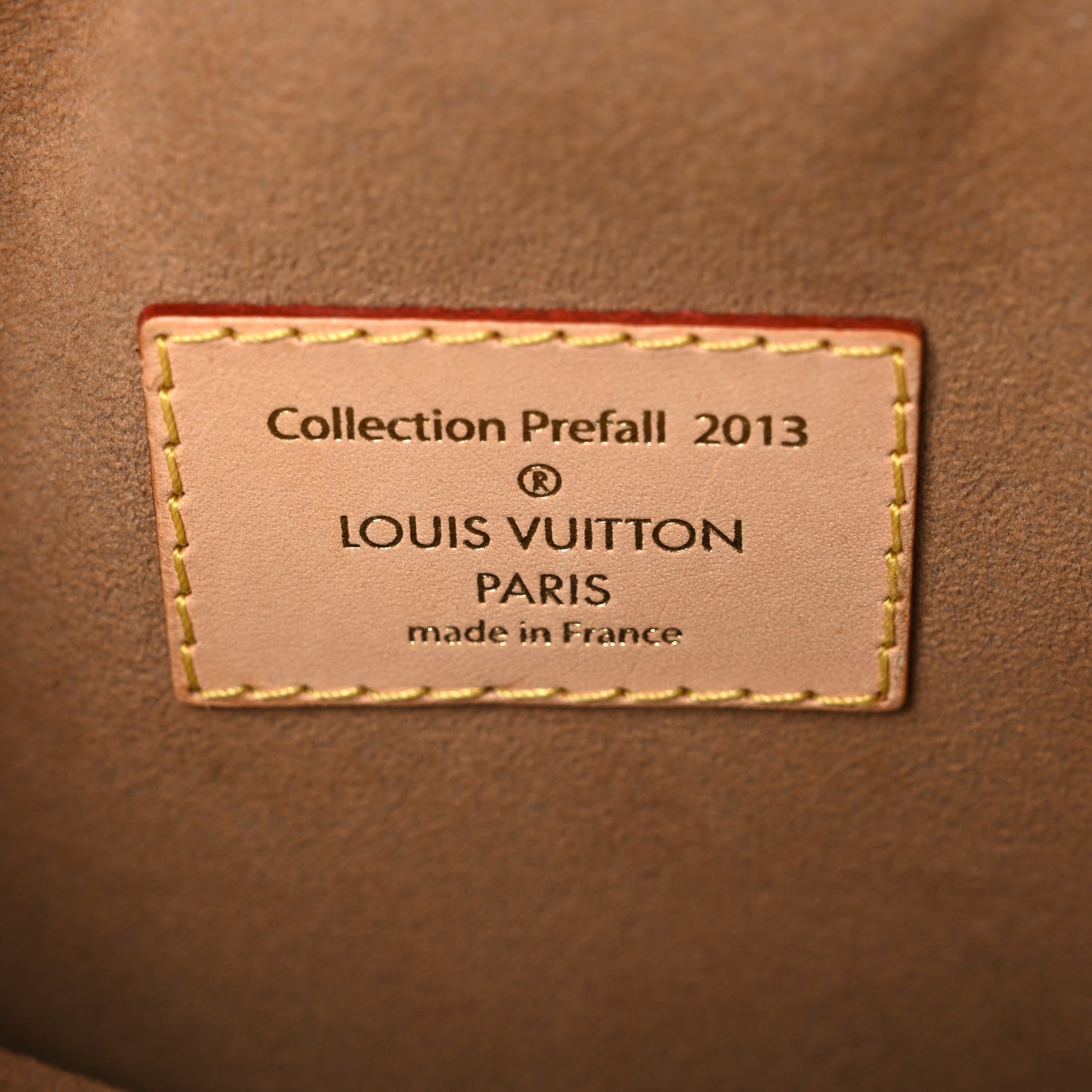Monogram Tuffetage Deauville Cube Caramel