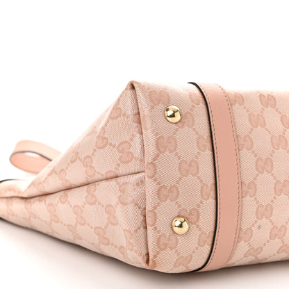 Gucci Crystal Monogram Medium Abbey Tote Blush 9 of 10