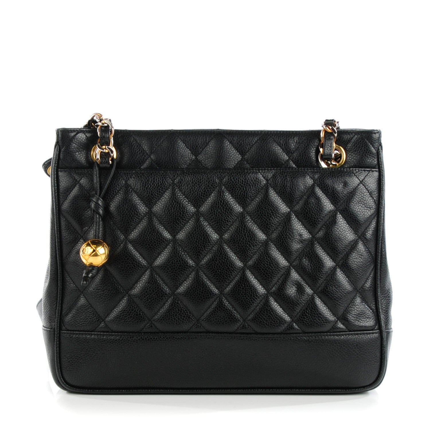 Chanel Caviar Quilted Shoulder Bag Black 1 of 8