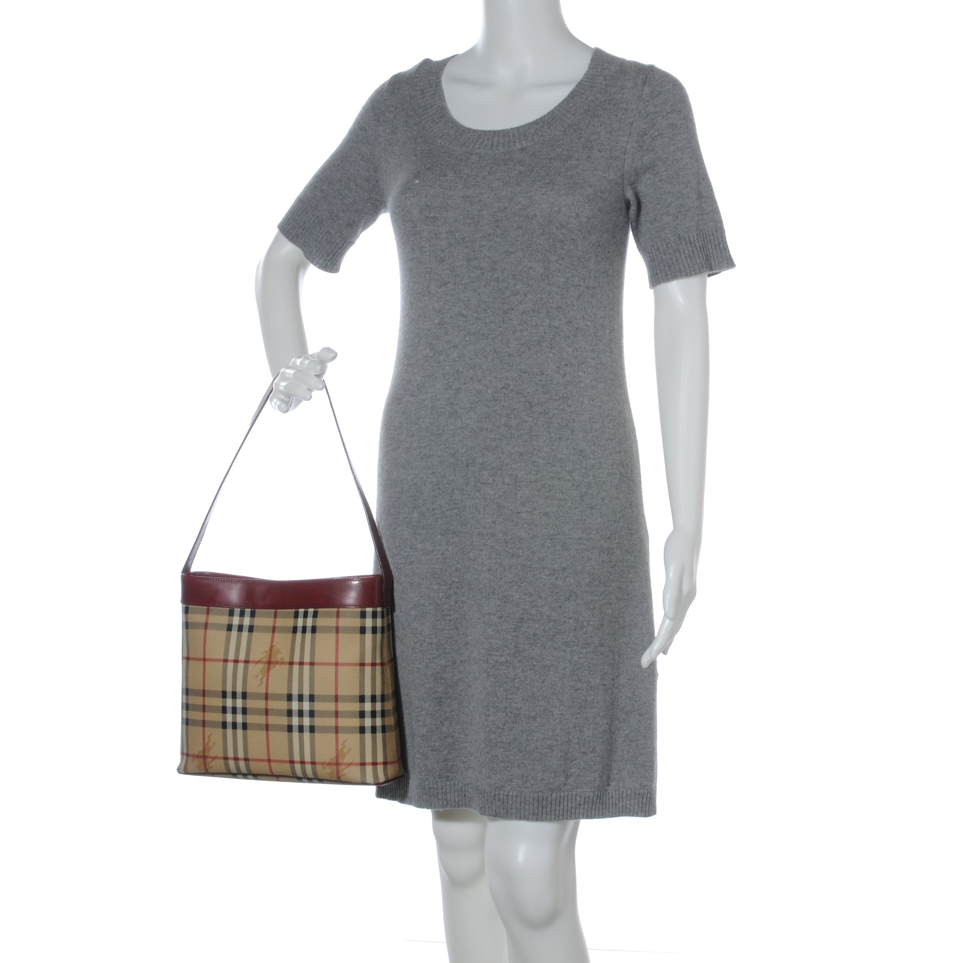 Burberry Haymarket Check Shoulder Bag 2 of 8