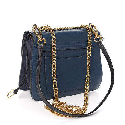 Chloe Goatskin Medium Mily Shoulder Bag Denim Blue 4 of 12