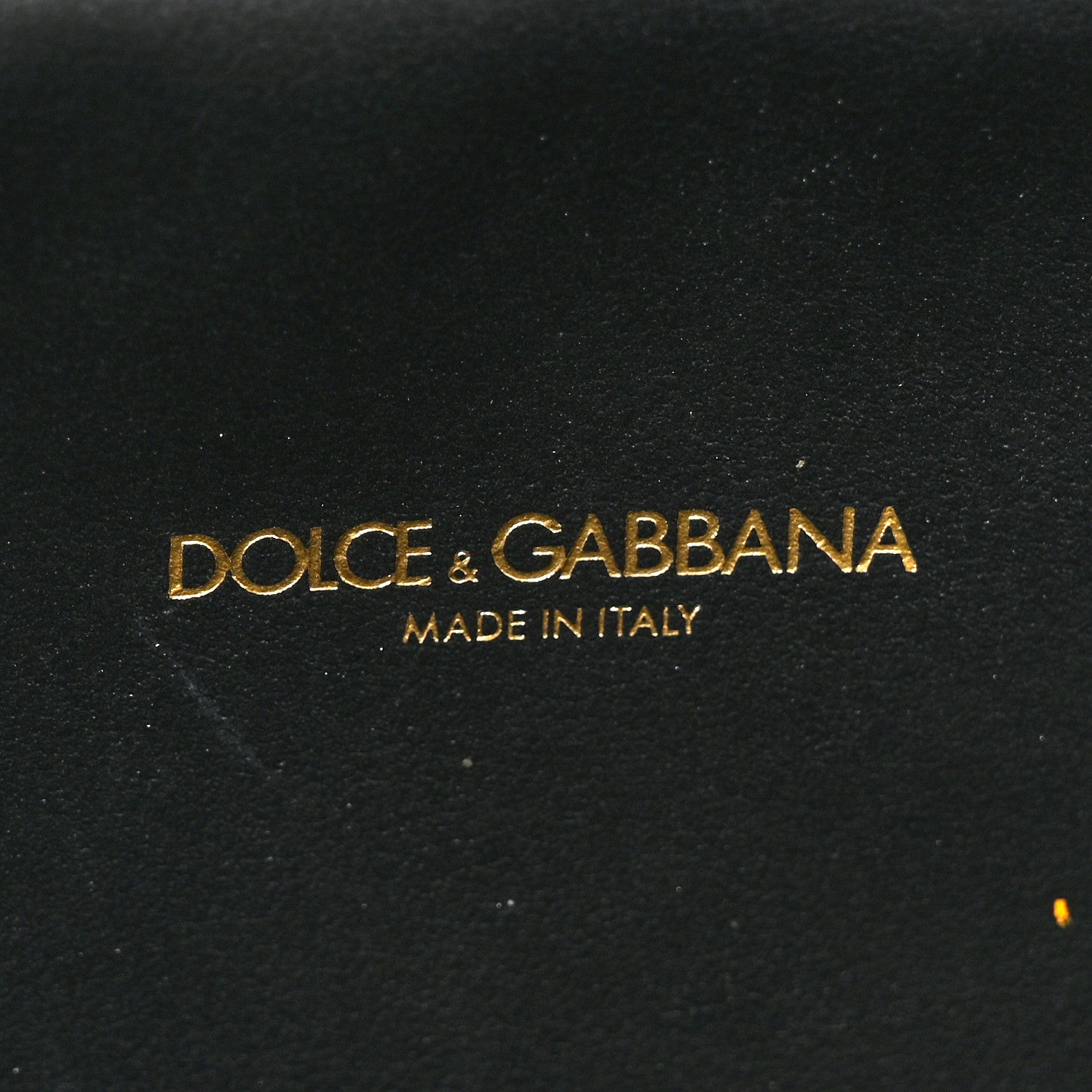 Dolce & Gabbana Metallic Calfskin Crocodile Embossed Mini Devotion Envelope Bag Gold 6 of 11