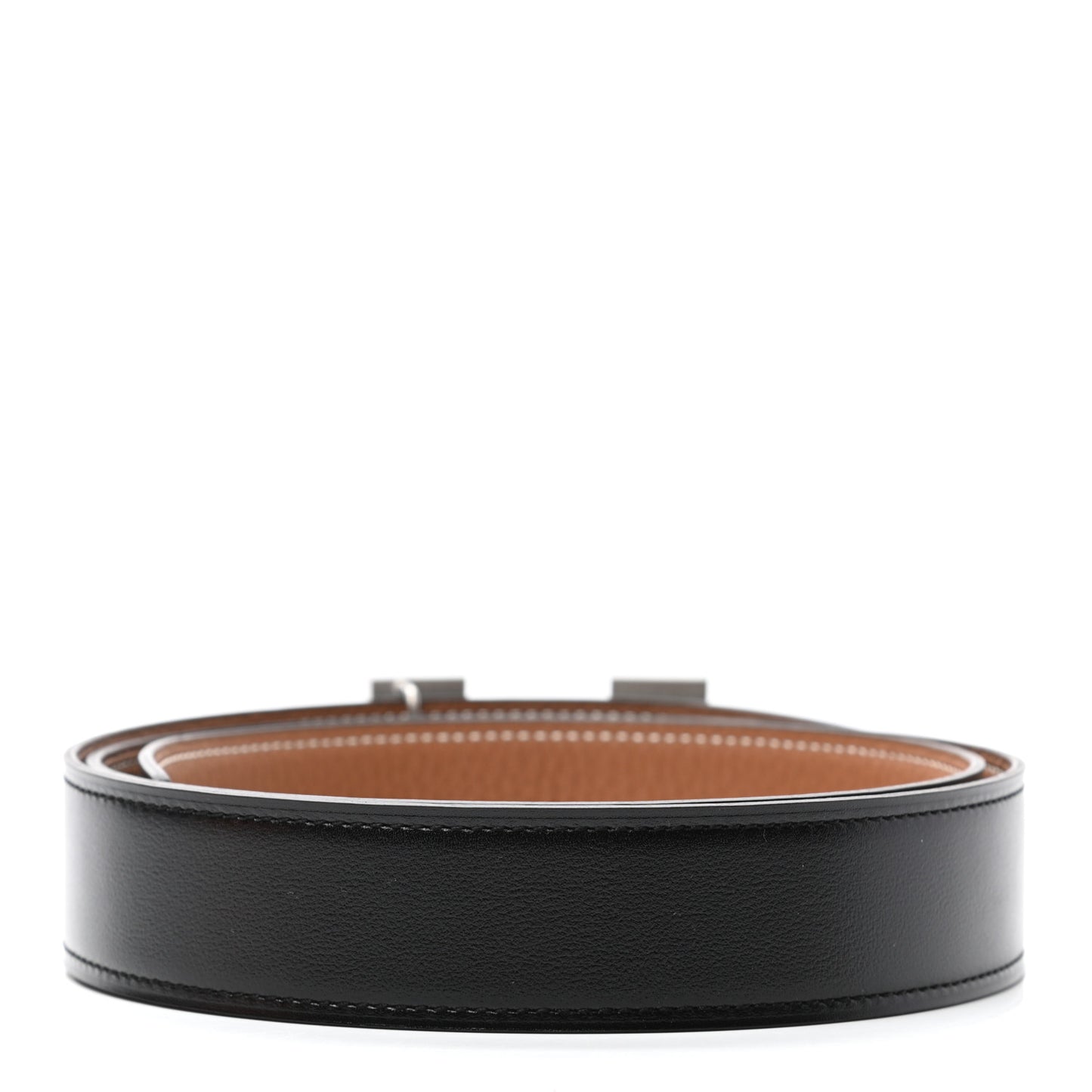 Box Togo H Belt 95 Black Gold