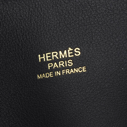 Hermes Taurillon Clemence Bolide 31 Black 5 of 8