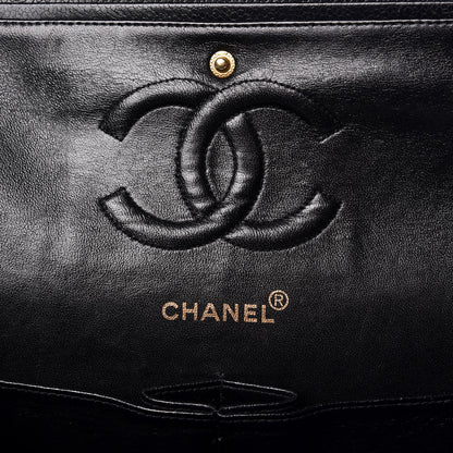 Chanel Caviar Quilted Medium Double Flap Black 6 of 15