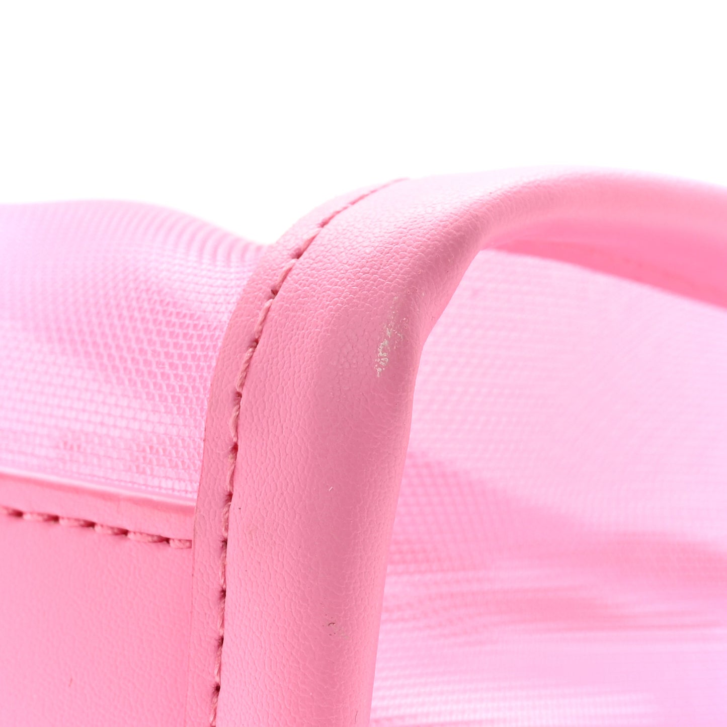 Nylon Medium The Mesh Tote Bag Pink