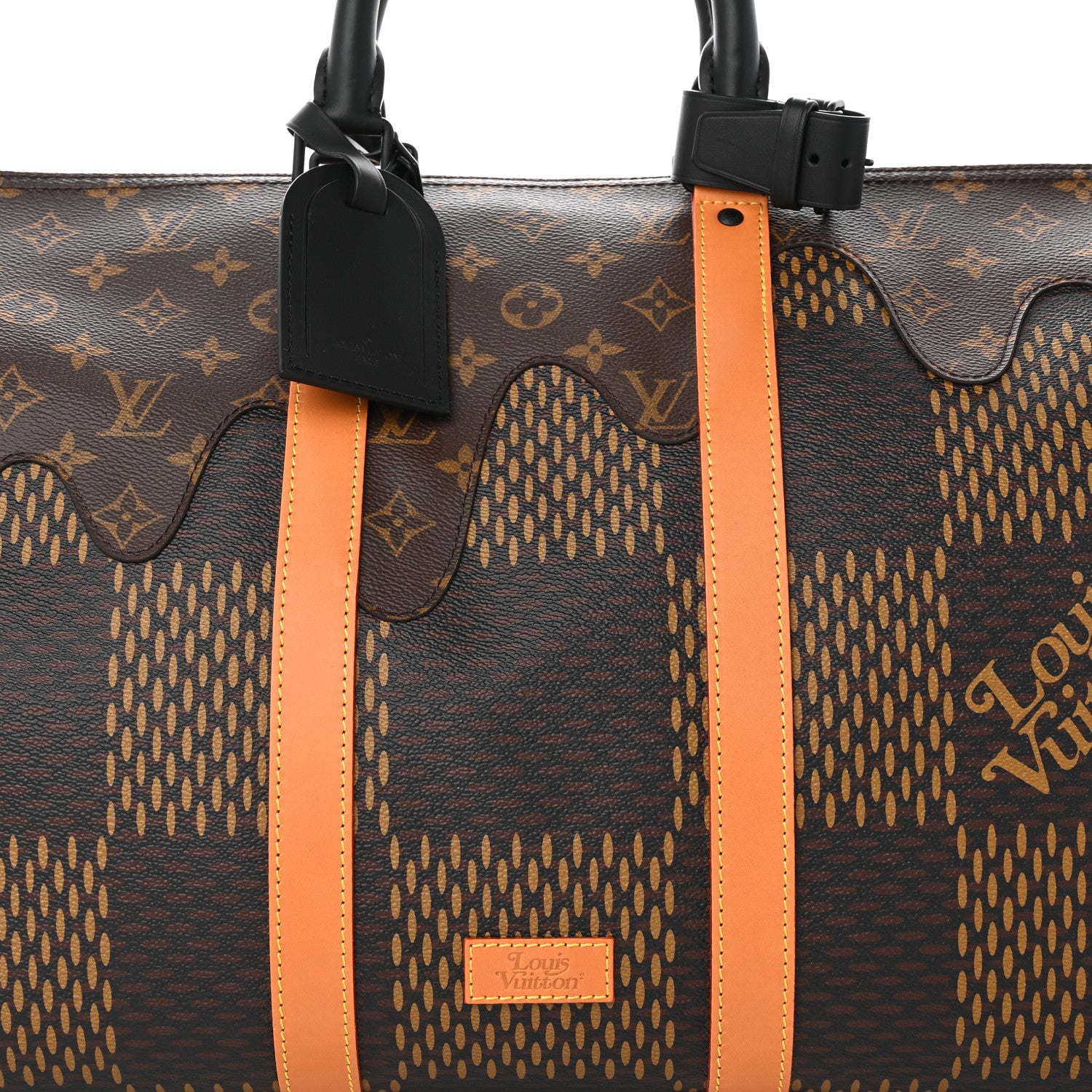 Louis Vuitton x Nigo Giant Damier Ebene Monogram Keepall Bandouliere 50 6 of 11