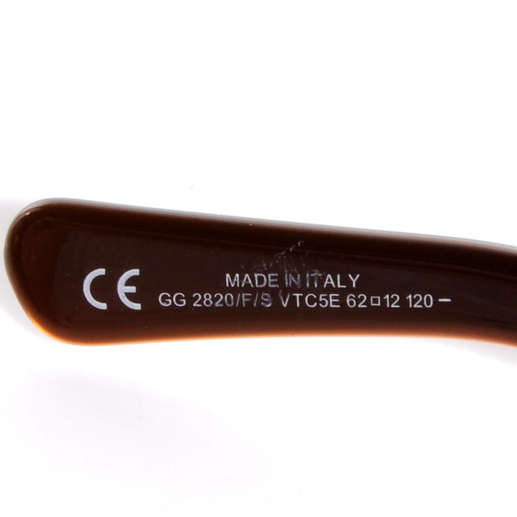 Crystal GG Sunglasses 2820 Brown