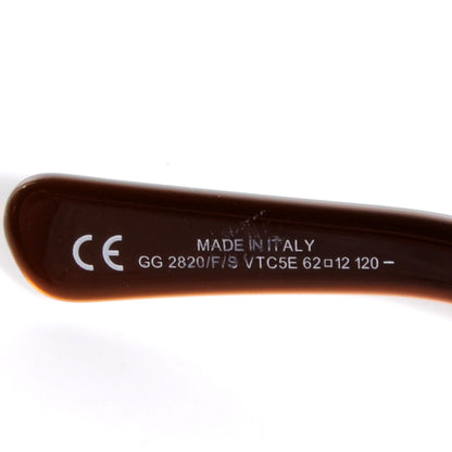 Gucci Crystal GG Sunglasses 2820 Brown 3 of 4