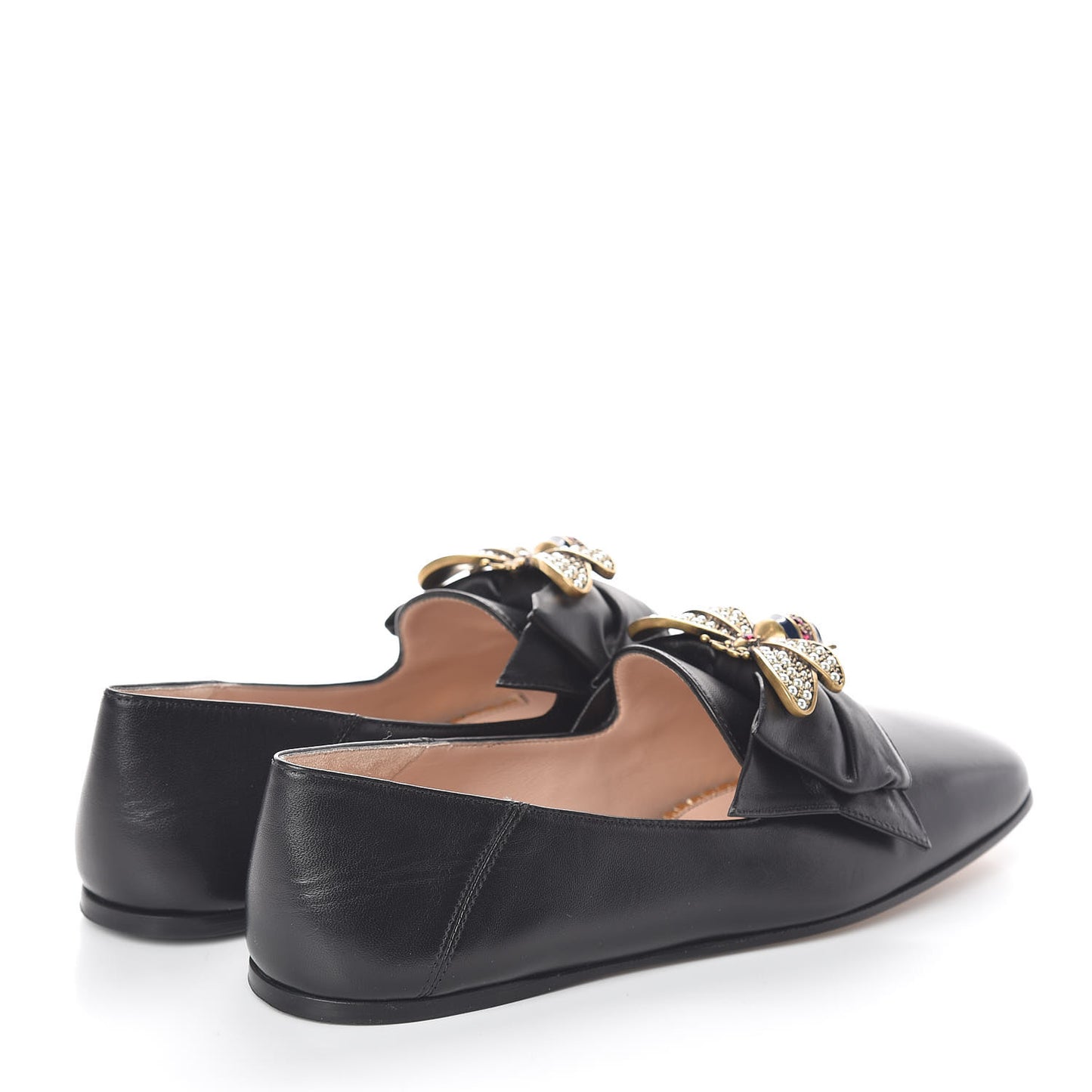Nappa Queen Margaret Loafers 36 Black
