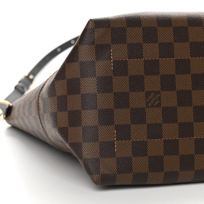 Louis Vuitton Damier Ebene Belmont MM Black 6 of 7